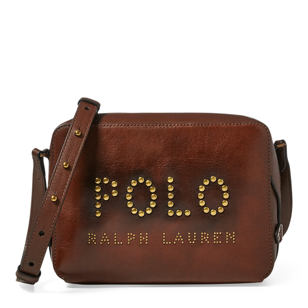 Brown Studded-Polo Camera Bag Polo Ralph Lauren 1