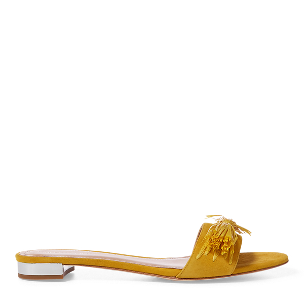 Meggie Suede Slide Polo Ralph Lauren 1