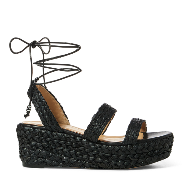 Sandales Mallorie en raphia