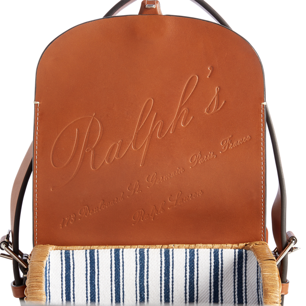 Bailey Wine & Cheese Tote Ralph Lauren Home em Saddle 4