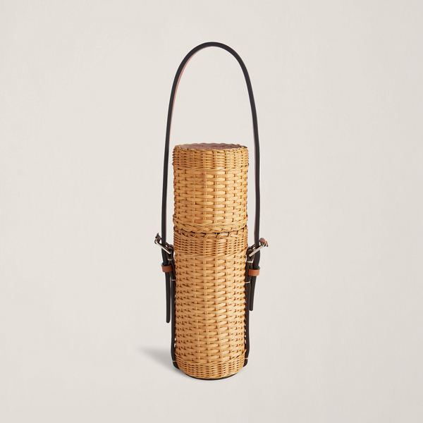 Bailey Wicker Wine Tote