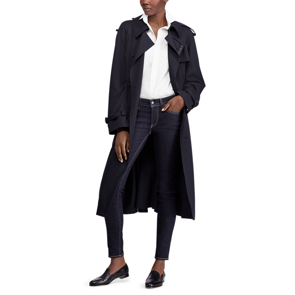 Le trench-coat Ralph Lauren Collection en Minuit 3