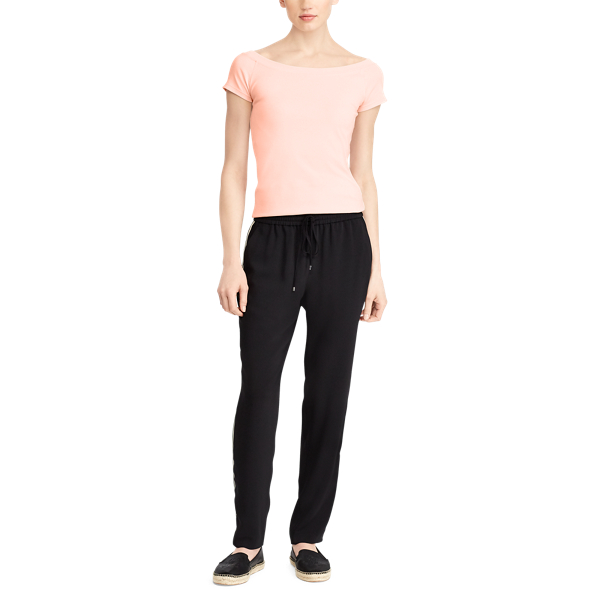 English Rose Cotton Off-the-Shoulder Top Lauren 2