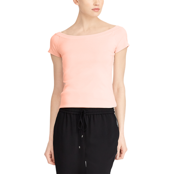 English Rose Cotton Off-the-Shoulder Top Lauren 3