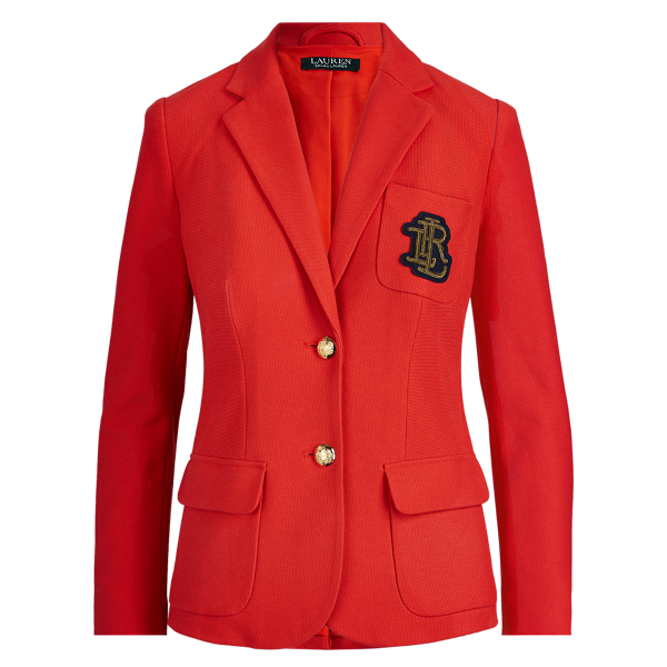 Crest Cotton Pique Blazer Lauren em 1