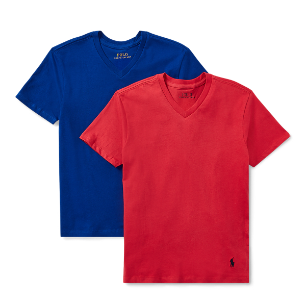 Cotton V-Neck 2-Pack Boys 8-20 1