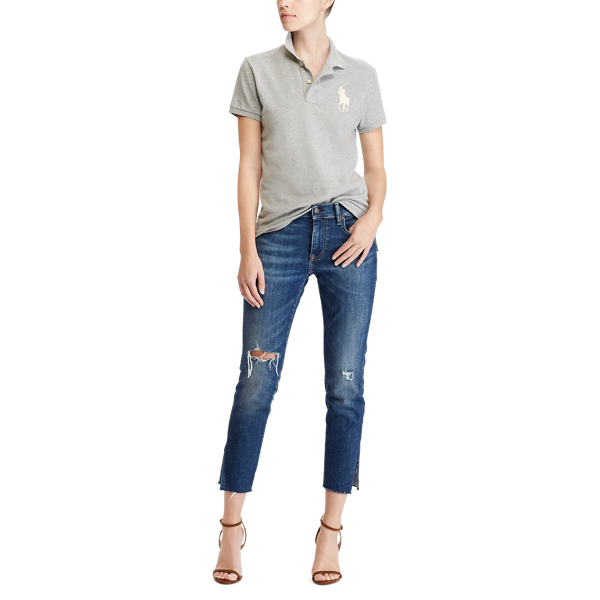 Polo skinny en coton piqu&eacute; Polo Ralph Lauren en Chin&eacute; Andover 2