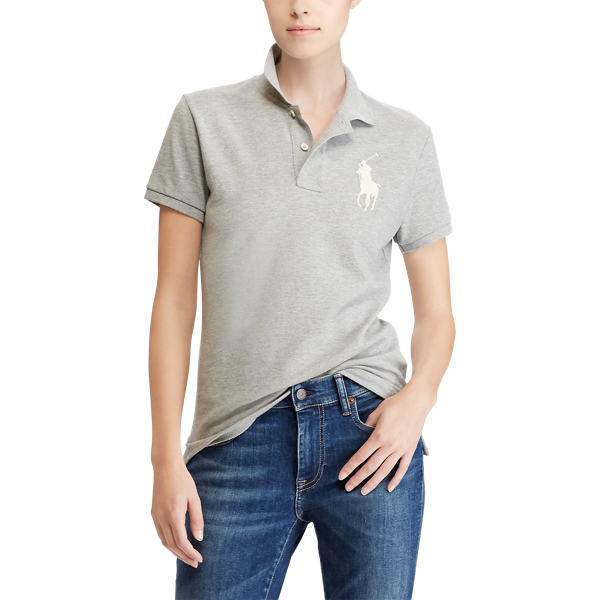 Polo skinny en coton piqu&eacute; Polo Ralph Lauren en Chin&eacute; Andover 3