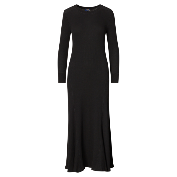Waffle-Knit Midi Dress Polo Ralph Lauren 1