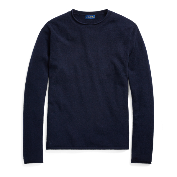 Cashmere Rollneck Sweater Polo Ralph Lauren in Hunter Navy 2