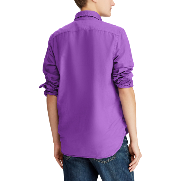 Relaxed-Fit Oxfordhemd Polo Ralph Lauren in Magenta 5