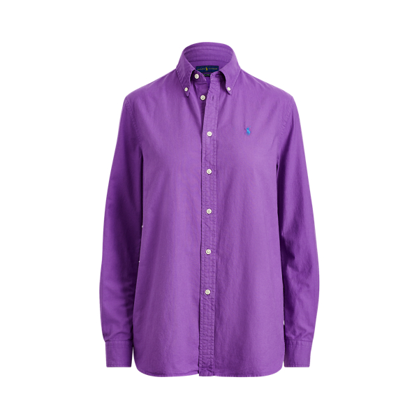 Relaxed-Fit Oxfordhemd Polo Ralph Lauren in Magenta 2