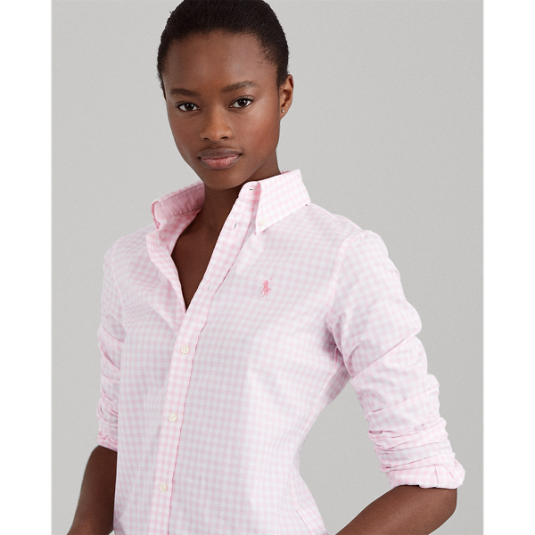 Ralph lauren slim fit gingham shirt hotsell