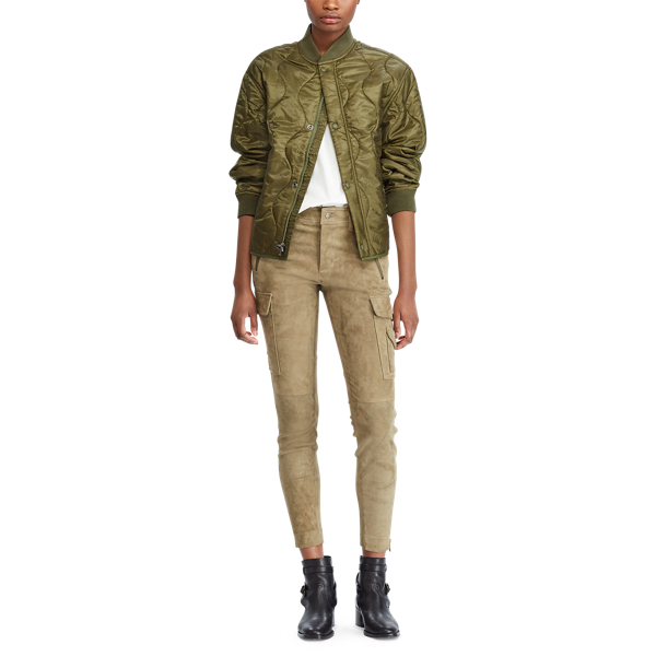 Water-Repellent Bomber Jacket Polo Ralph Lauren em Berkshire Green 3