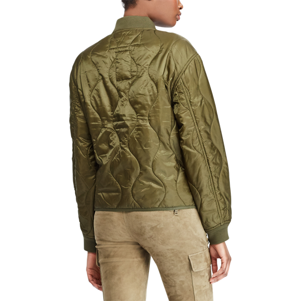 Water-Repellent Bomber Jacket Polo Ralph Lauren em Berkshire Green 5
