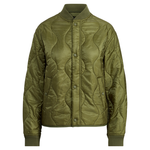 Water-Repellent Bomber Jacket Polo Ralph Lauren em Berkshire Green 2