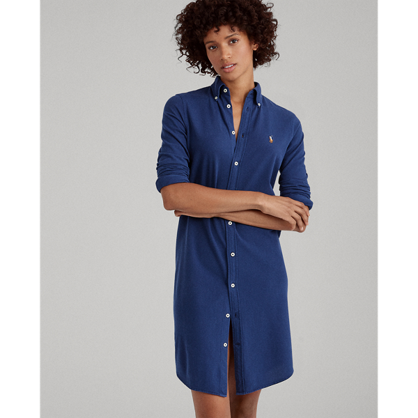 Knit Oxford Shirtdress Ralph Lauren UK