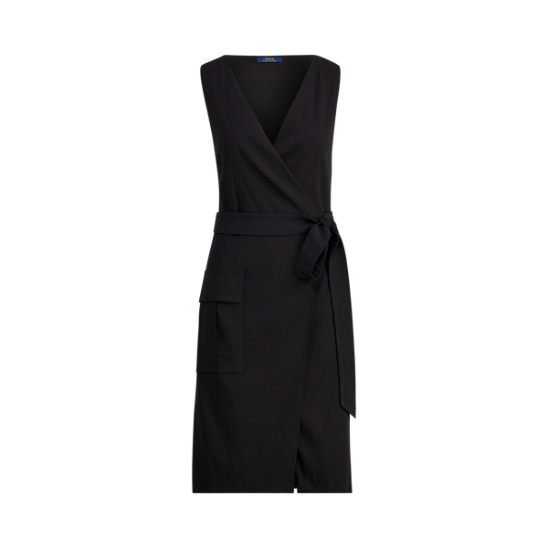 Stretch Cady Wrap Dress Polo Ralph Lauren 1