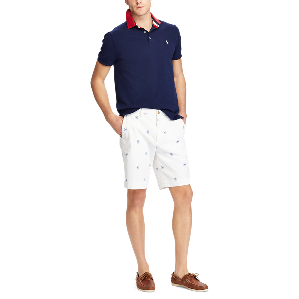 Cruise Navy Classic Fit Mesh Polo Shirt Big & Tall 2
