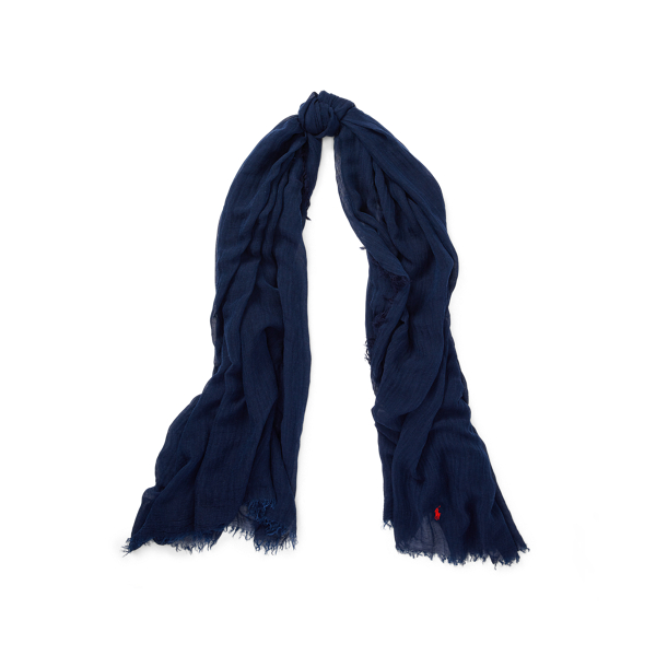 &Eacute;charpe effiloch&eacute;e Polo Ralph Lauren en 1