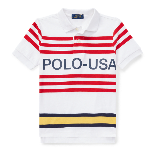 Polo CP-93 in jersey di cotone Boys 1.5-6 Years in 1