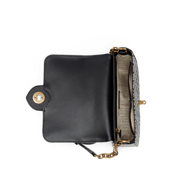 Black/White Crossbody Bag Lauren 4