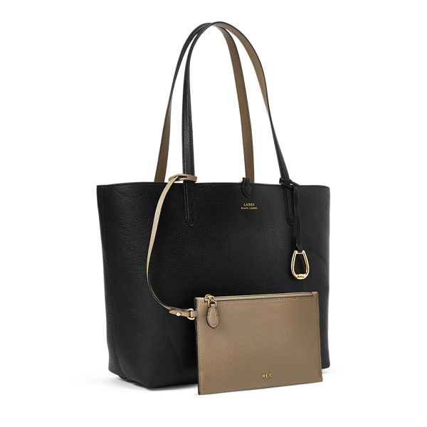 Lauren Ralph Lauren Abriana Leather Tote online