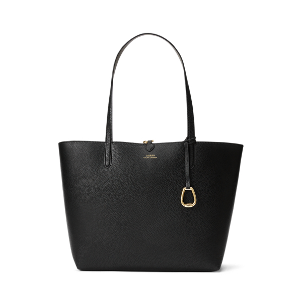 Ralph lauren reversible faux leather tote on sale