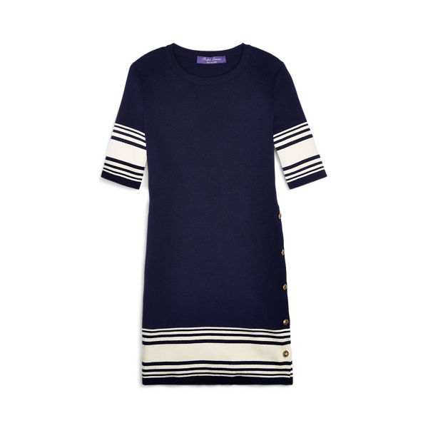 Baumwoll-Pulloverkleid mit Kaschmir Ralph Lauren Collection in 1