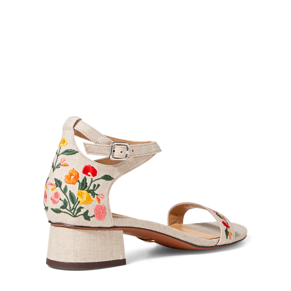 Flax Betha II Linen Sandal Lauren 3