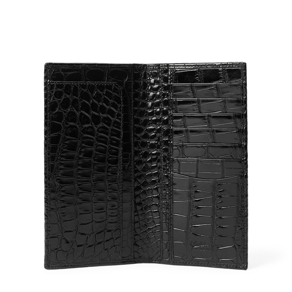 Alligator Continental Wallet for Men Ralph Lauren UK