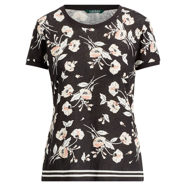 Floral Crewneck Top Lauren 1