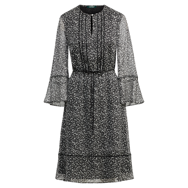 Robe &agrave; fleurs Lauren en 1