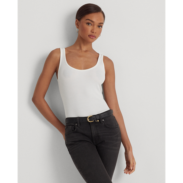 Ralph lauren sleeveless top best sale