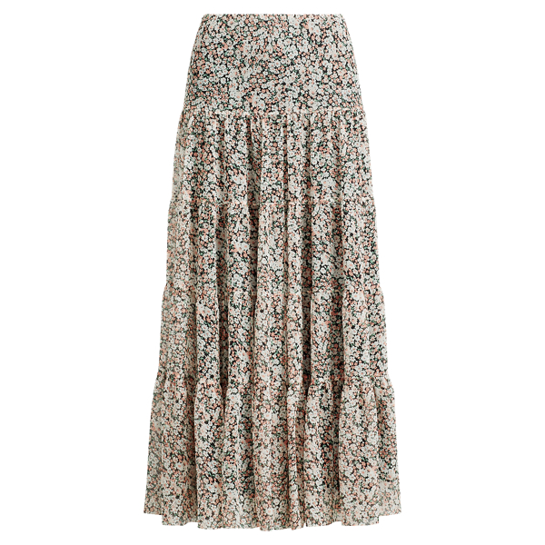 Floral Tiered Maxiskirt Lauren 1