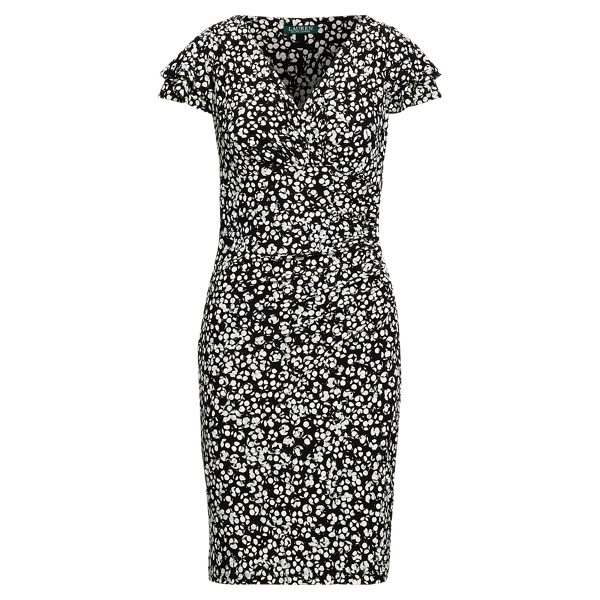 Print Matte Jersey Dress Lauren 1