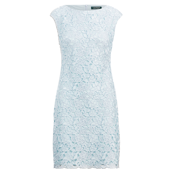 Lace Cap-Sleeve Dress