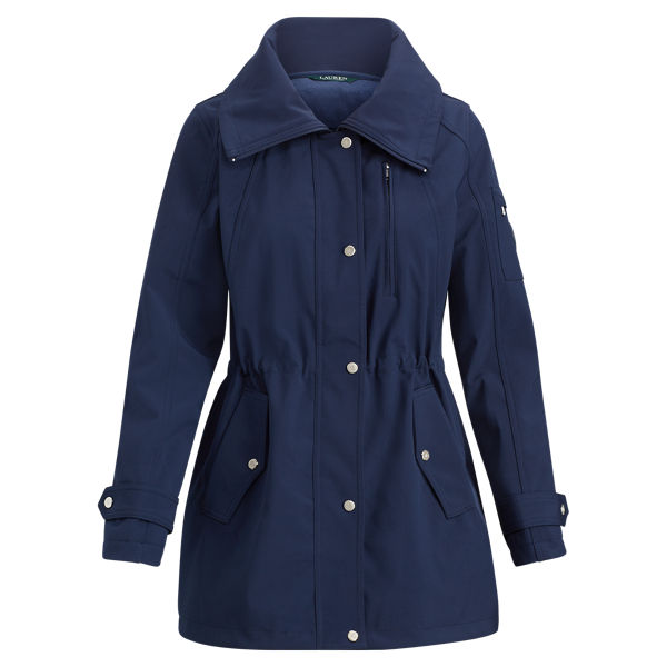 Drawstring Fish-Tail Coat Lauren 1