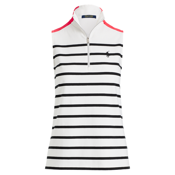 Polo ray&eacute; sans manches Ralph Lauren Golf en 1
