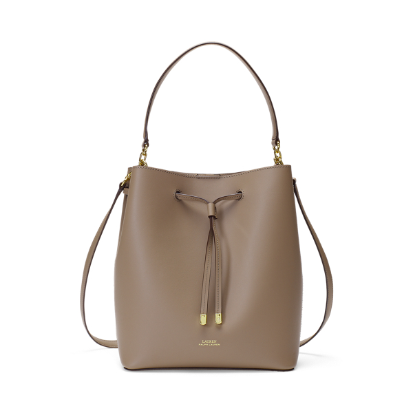 LAUREN deals RALPH LAURENnnDryden Debby Leather Drawstring