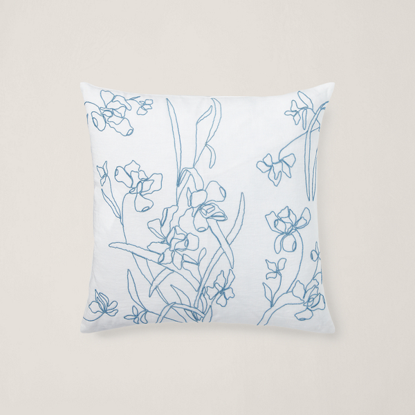 Ralph Lauren Home Brookhouse Linen Throw Pillow 1