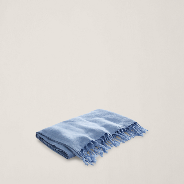 Britt Linen Throw Blanket Ralph Lauren Home 1