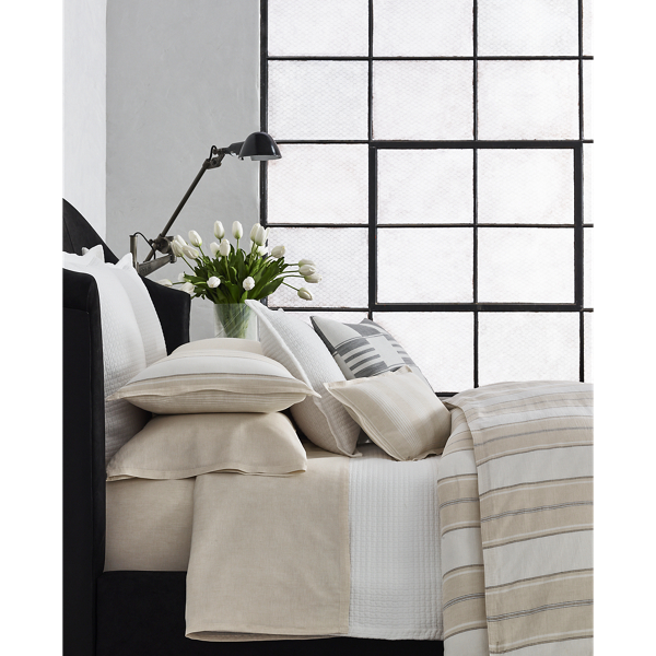 White And Sand Oakview Duvet Cover Ralph Lauren Home 1