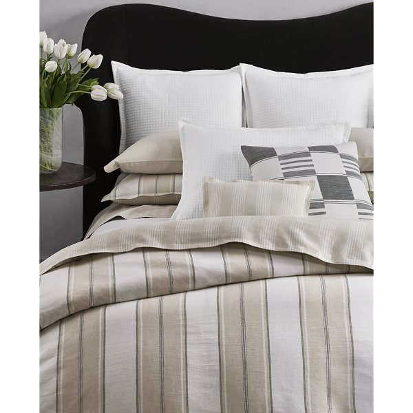 White And Sand Oakview Duvet Cover Ralph Lauren Home 3