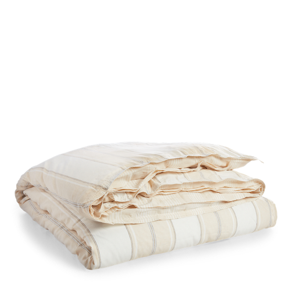 White And Sand Oakview Duvet Cover Ralph Lauren Home 2