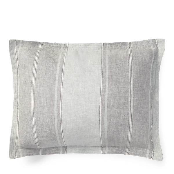 Grey Oakview Throw Pillow Ralph Lauren Home 1