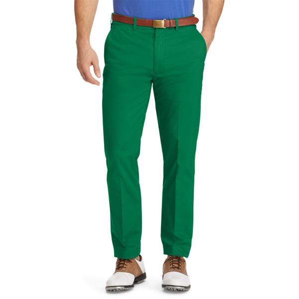 Bush Green Classic Fit Cotton-Blend Pant Polo Golf 5