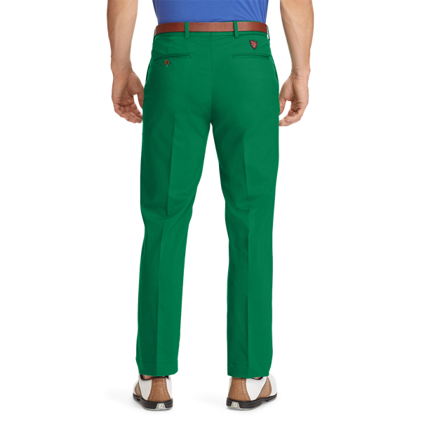 Bush Green Classic Fit Cotton-Blend Pant Polo Golf 6