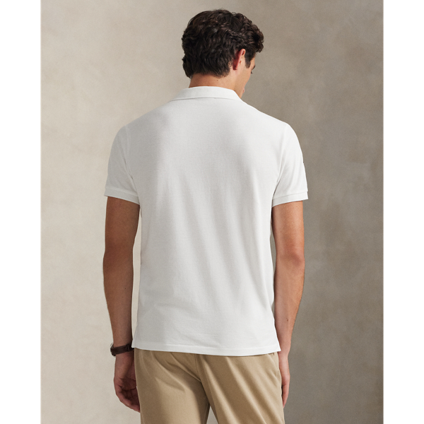 Polo ultra cintré en coton piqué Polo Ralph Lauren en Blanc 5