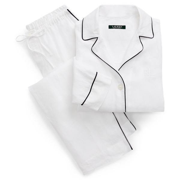 Linen Pajama Set